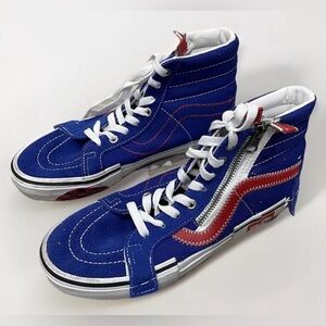 Size 8 -VANS Sk8-Hi Reissue CAP Surf The Web 508357 Unisex Men Size 6.5 Women 8